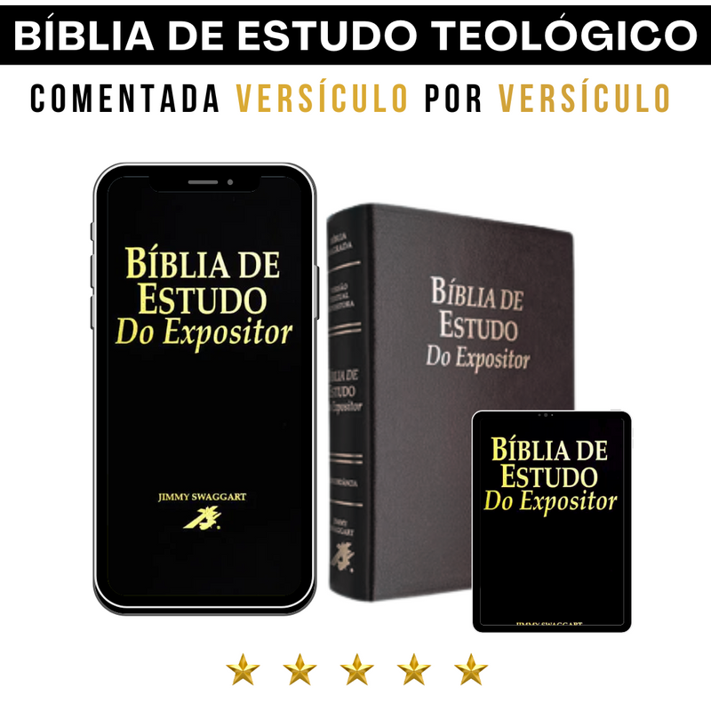 Bíblia de Estudo Teológica do Expositor - Jimmy Swaggart