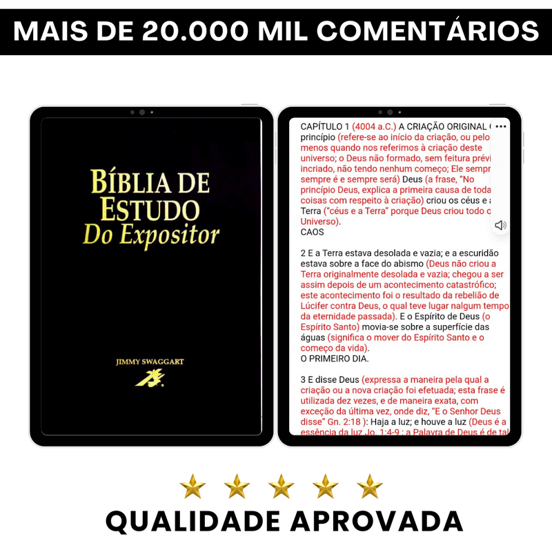 Bíblia de Estudo Teológica do Expositor - Jimmy Swaggart