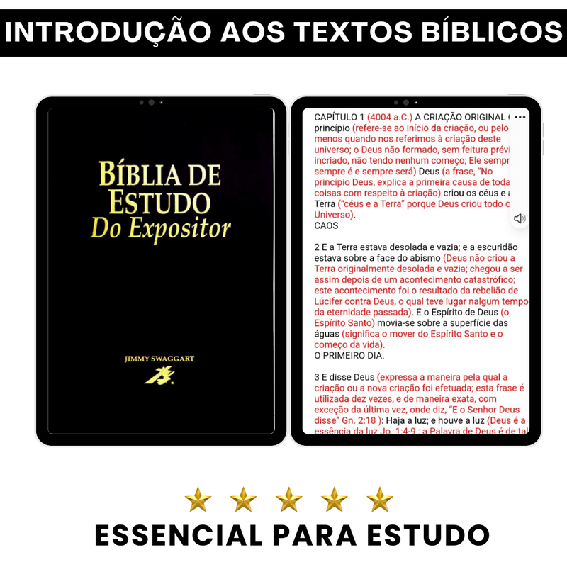 Bíblia de Estudo Teológica do Expositor - Jimmy Swaggart