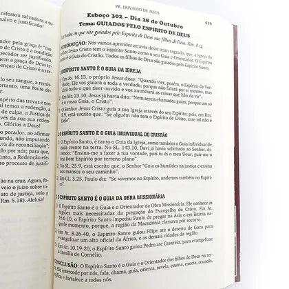 366 Esboços Bíblicos | Pr. Erivaldo de Jesus | Volume 1