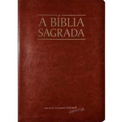 Bíblia ACF | Letra Super Legível com Ref. e Mapas - Livraria Zion