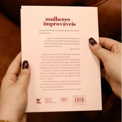 Livro Mulheres Improváveis - Viviane Martinello
