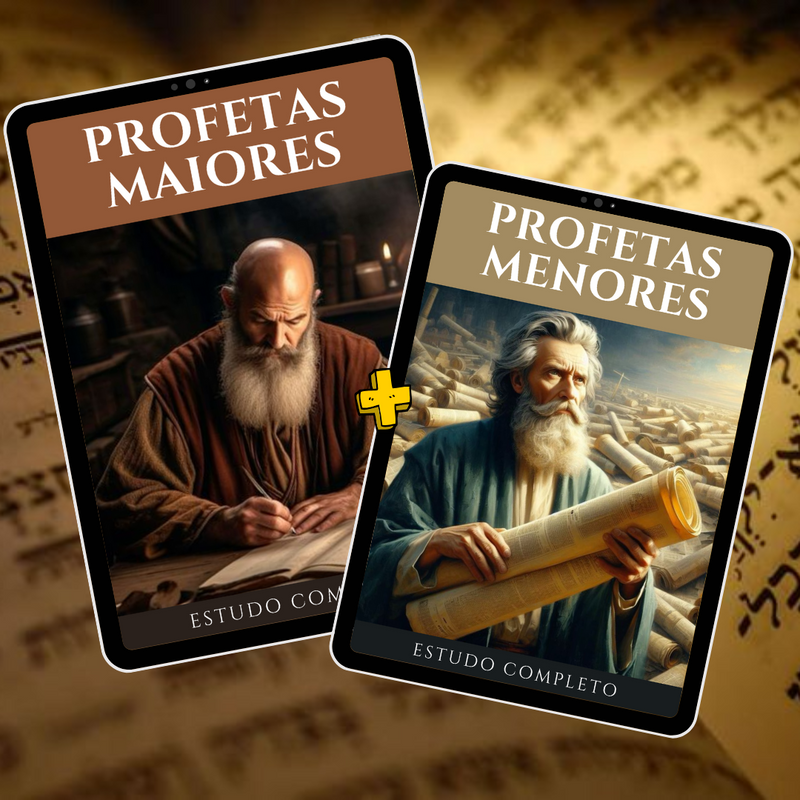 COMBO PROFETAS MAIORES E MENORES | ESTUDO COMPLETO
