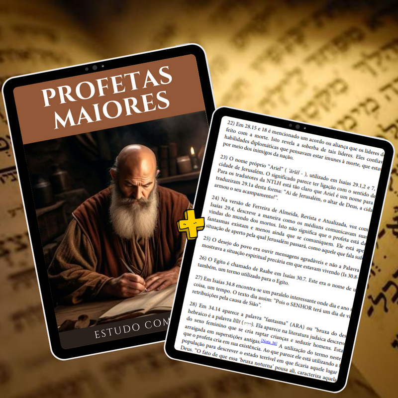 COMBO PROFETAS MAIORES E MENORES | ESTUDO COMPLETO