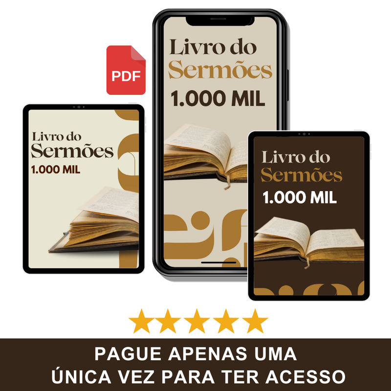 O LIVRO DO SERMÕES | 1.000 SERMÕES