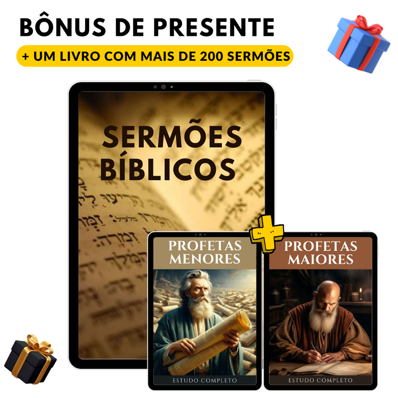 COMBO PROFETAS MAIORES E MENORES | ESTUDO COMPLETO