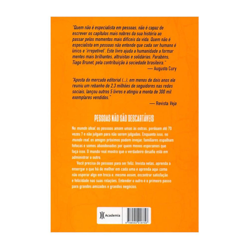 Especialista em Pessoas - Pr Tiago Brunet