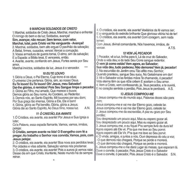Harpa Letra Gigante Capa Brochura Leão Aquarela - Livraria Zion
