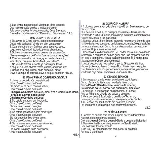 Harpa Letra Gigante Capa Brochura Leão Aquarela - Livraria Zion