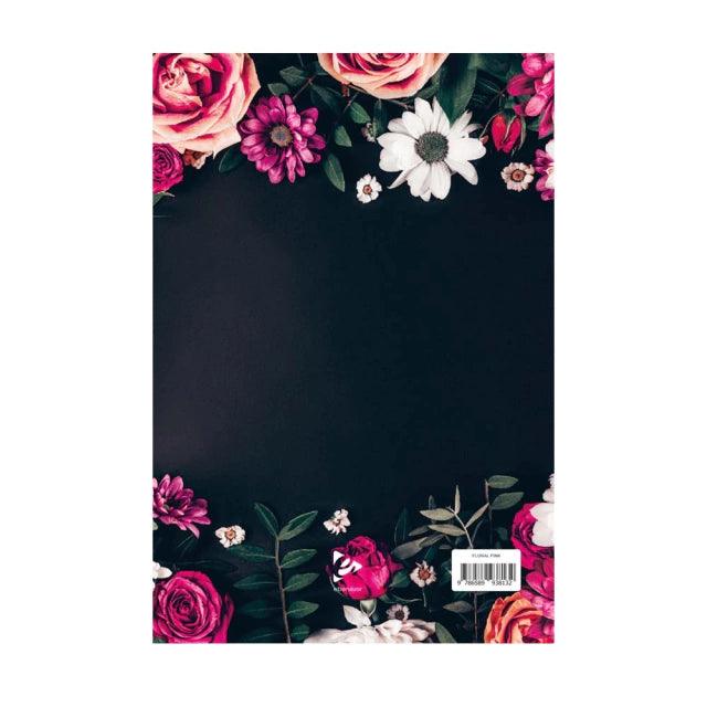 Harpa Letra Gigante Capa Brochura Floral Pink - Livraria Zion