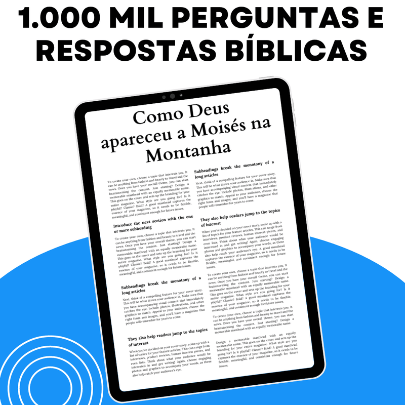 1.000 PERGUNTAS E RESPOSTAS BÍBLICAS - POLÊMICAS