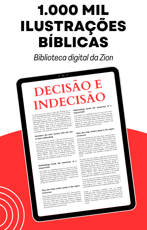1.000 MIL ILUSTRAÇÕES BÍBLICAS