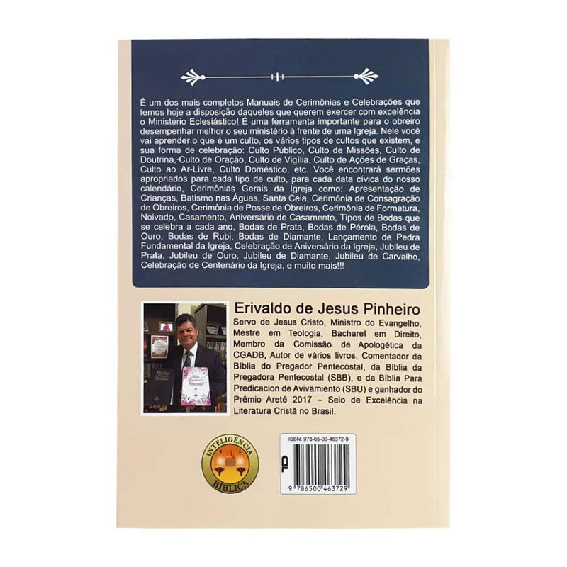 Manual de Cerimônias e Celebrações | Pr Erivaldo de Jesus