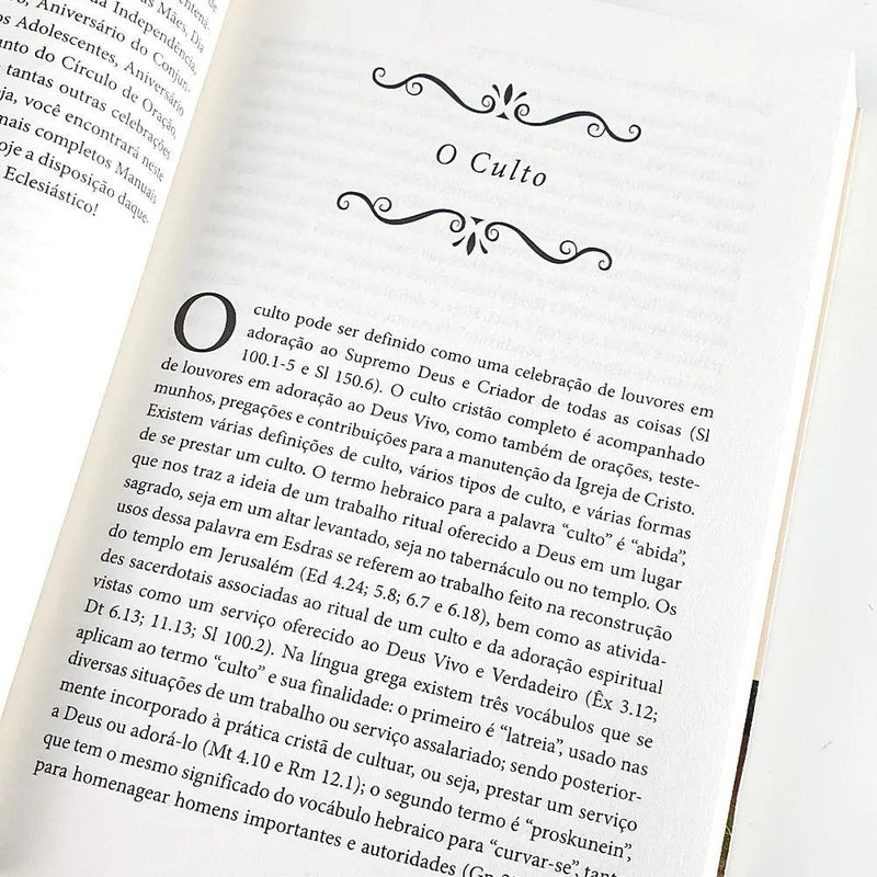 Manual de Cerimônias e Celebrações | Pr Erivaldo de Jesus