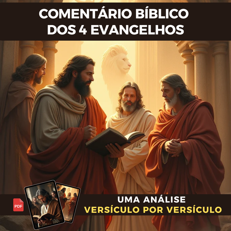 Comentário Bíblico dos 4 Evangelhos: Uma Análise Versículo por Versículo
